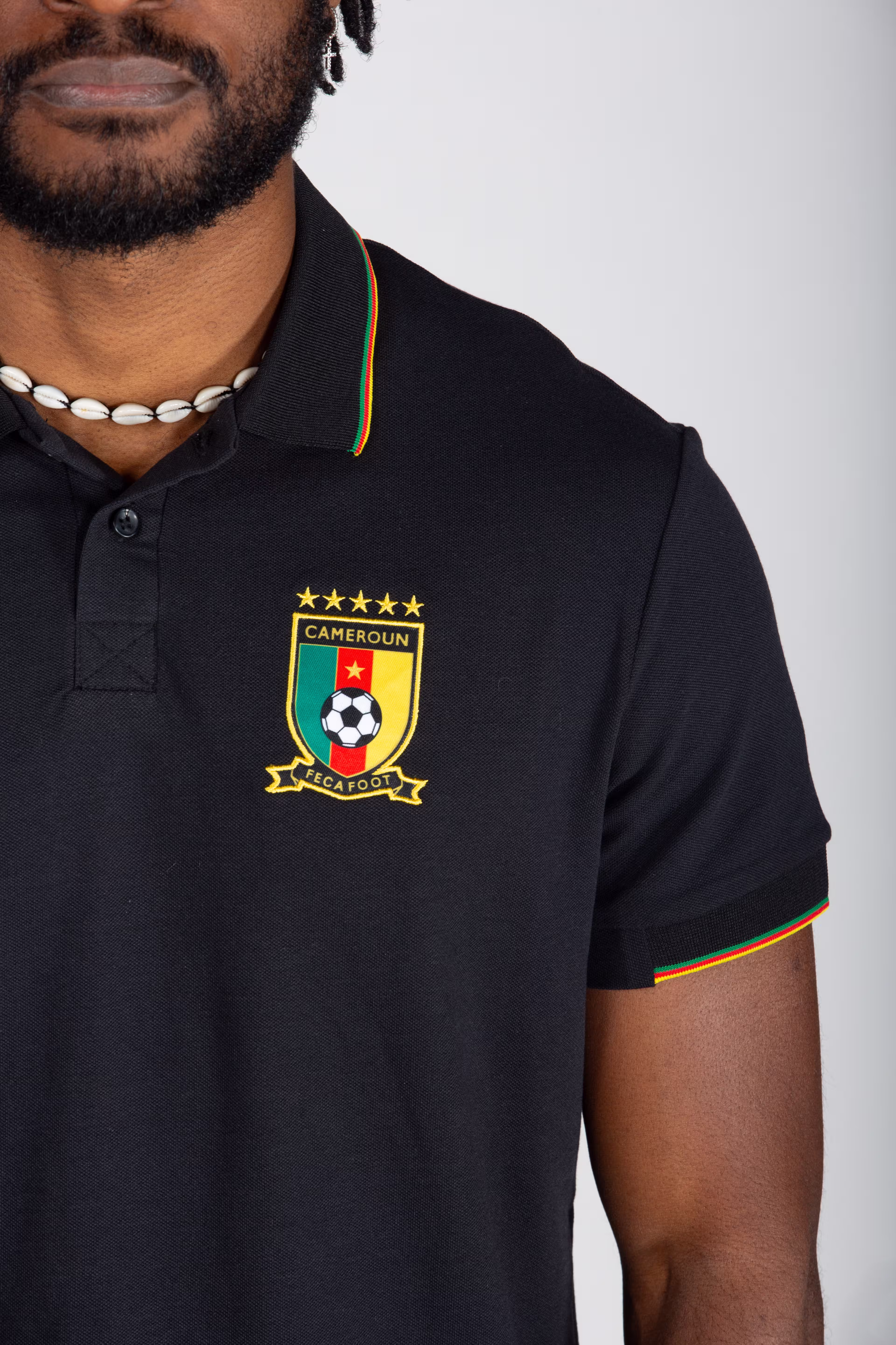 Fecafoot - Classy Polo Shirt (Black)